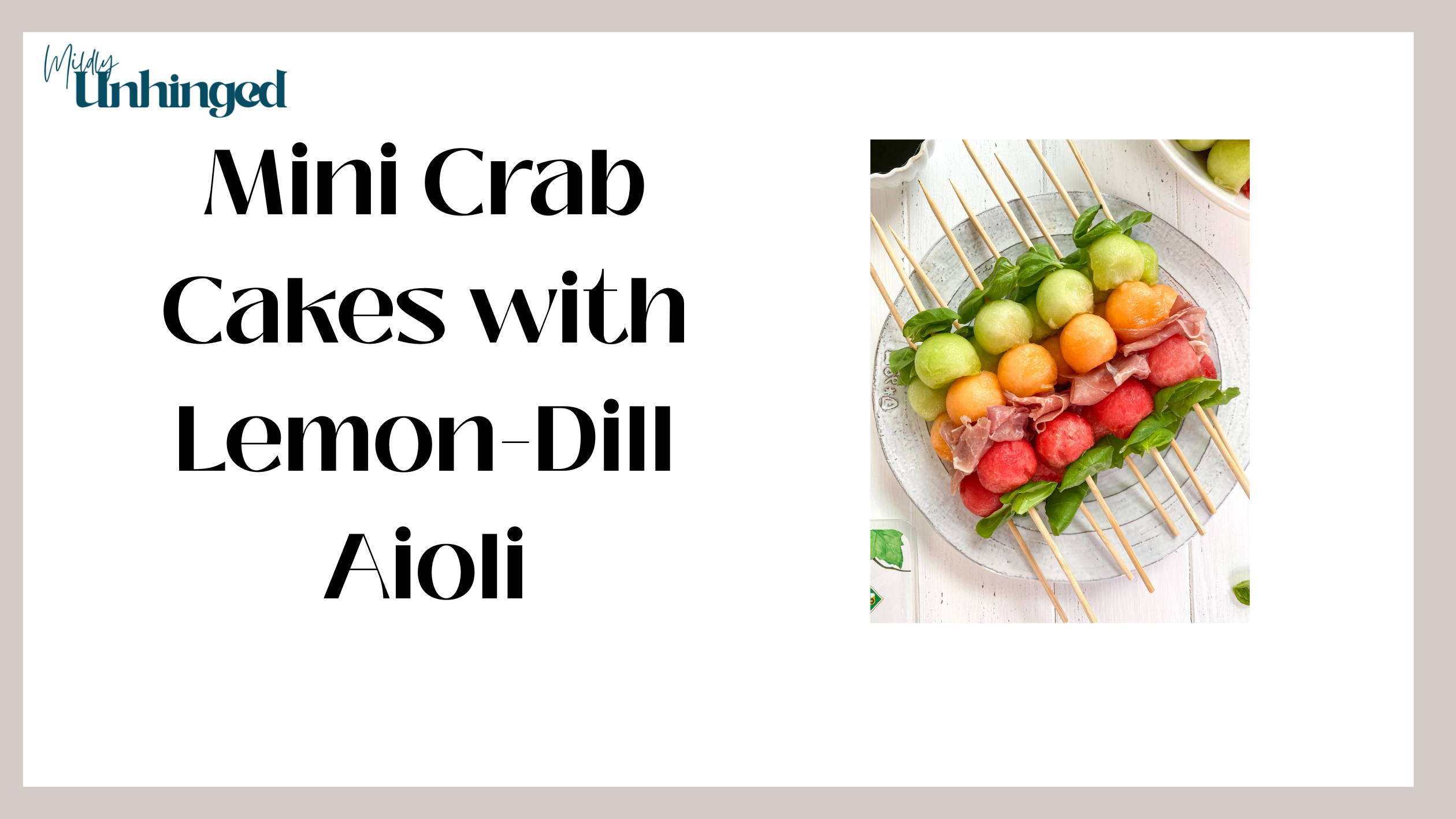 Easy Prosciutto-Wrapped Melon Skewers (Elegant No-Cook Appetizer)